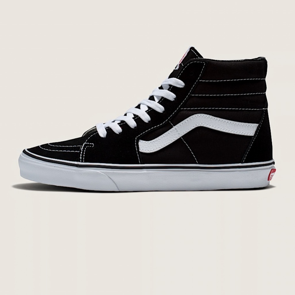 Vans Classic Black and White High-Tops